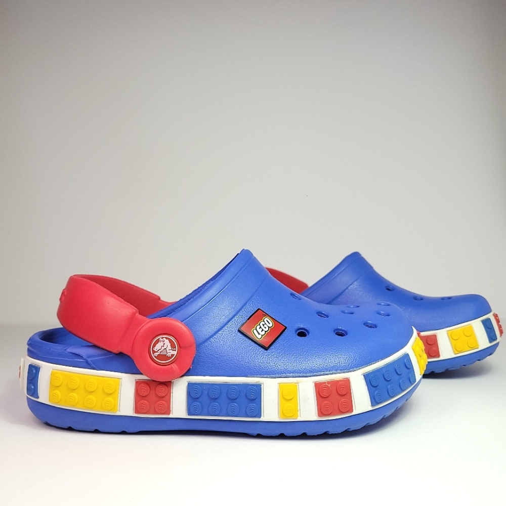 CROCS Crocband Junior Kids Lego Seablue